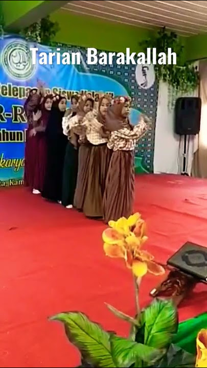 Penampilan Tari Barakallah #perpisahan #miarrosyiid #shorts