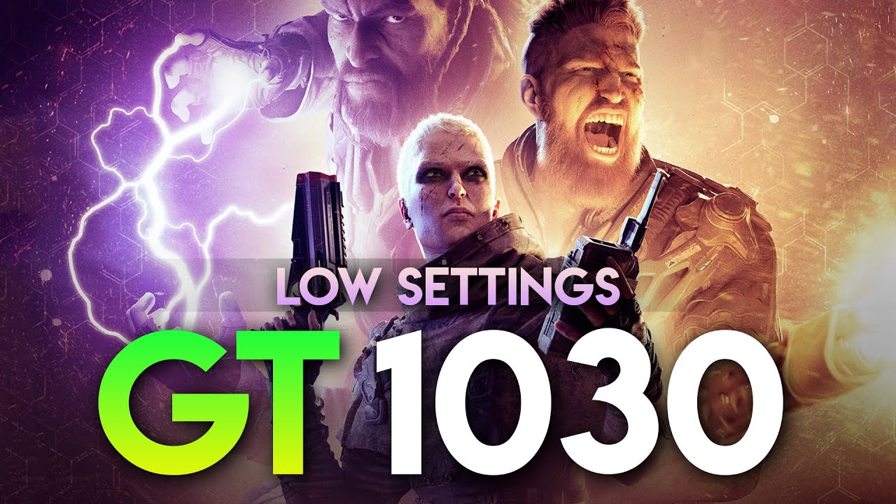 Outriders | GT 1030 + I5 10400f | 720p Gameplay Test