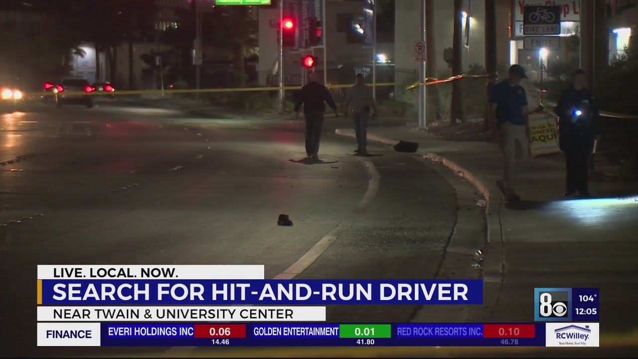 Man dead after hit-and-run crash in Las Vegas