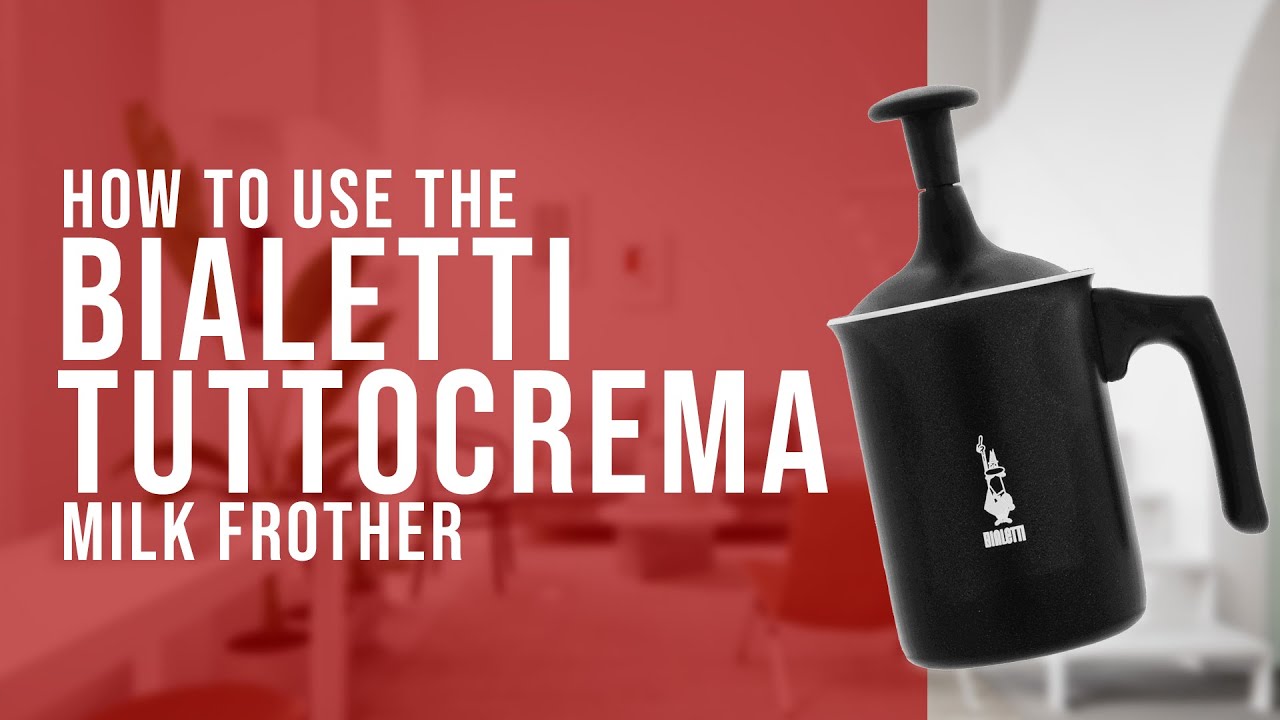 Bialetti Tuttocrema Stovetop Milk Frother – Quaffee