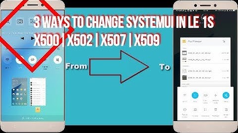 Best methods To Change SystemUI in Le 1s | EUI 5.9.28s | English subtitle