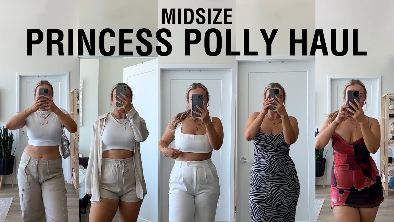 Princess Polly Midsize Summer Try On Haul 🏝 | mikayla jade rogers