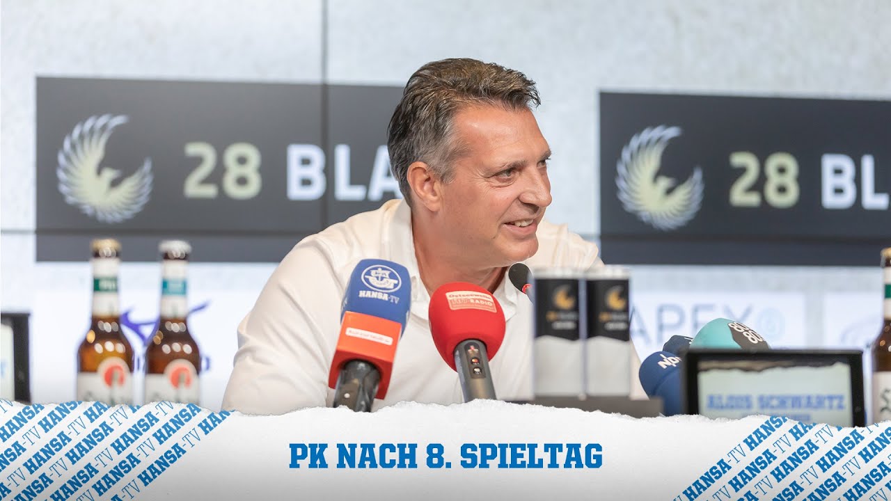 PK nach dem Spiel: F.C. Hansa Rostock vs. Eintracht Braunschweig