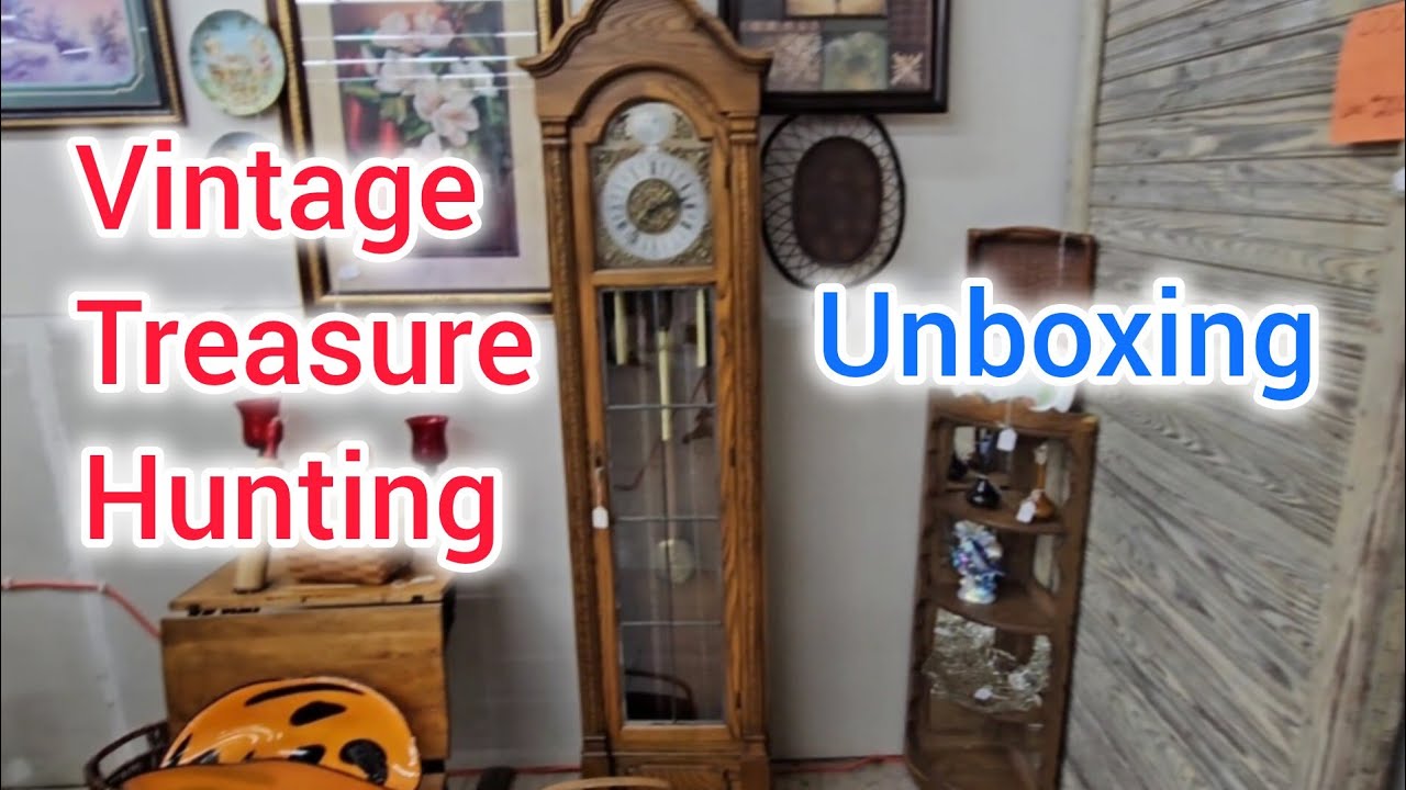 Epic Vintage Treasure Hunting & Unboxing! YouTube