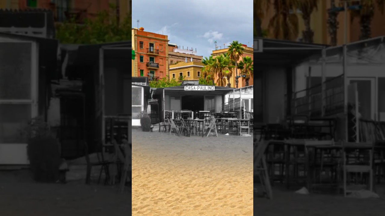 Recapturant: Els xiringuitos de la Barceloneta #barcelona #historia #refotografia #barceloneta