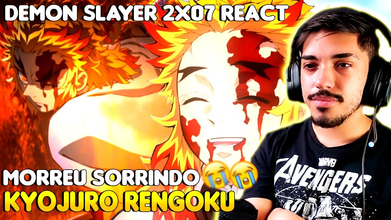 vídeo da morte do. rengoku