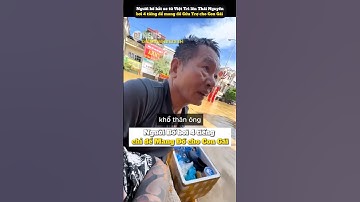 Bố bơi 4 tiếng để mang đồ cứu trợ cho Con gái #giadinh #hanhphuc #yeuthuong #camdong