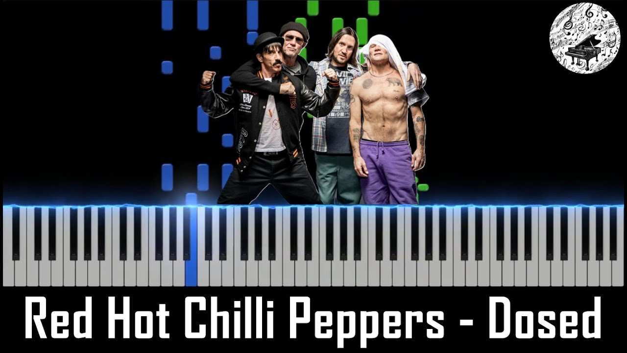 Red Hot Chili Peppers Dosed Piano Tutorial (Full Cover) YouTube