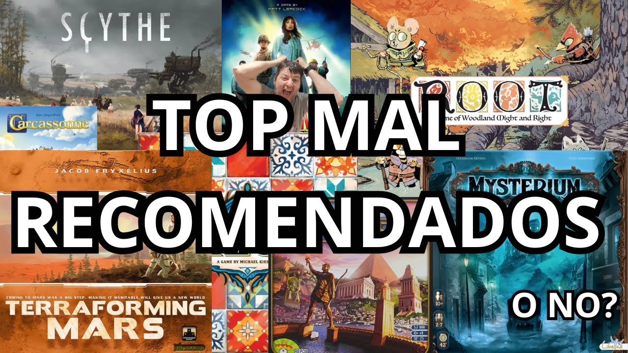 TOP JUEGOS  MAL RECOMENDADOS