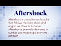 What Is an Aftershock? Understand the Smaller Quakes Following a Major Earthquake 🌀