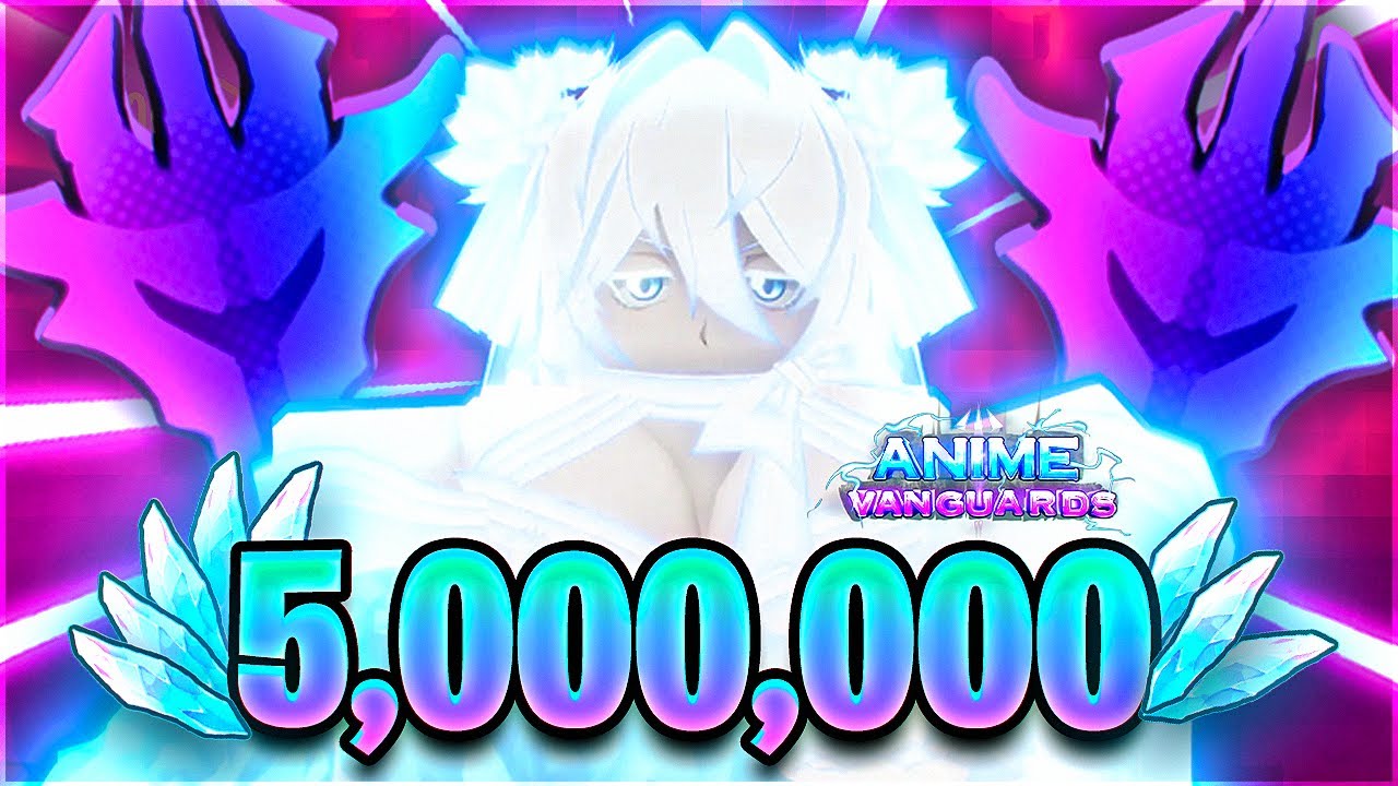 Потратить 5 000 000 подарков для Рукии из Vanguard в Anime Vanguards!