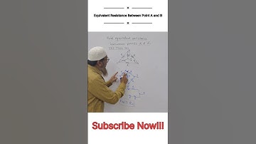 Find Equivalent resistance Between Point A & B #shorts #shortvideo #physics #jeemains #neet #jee