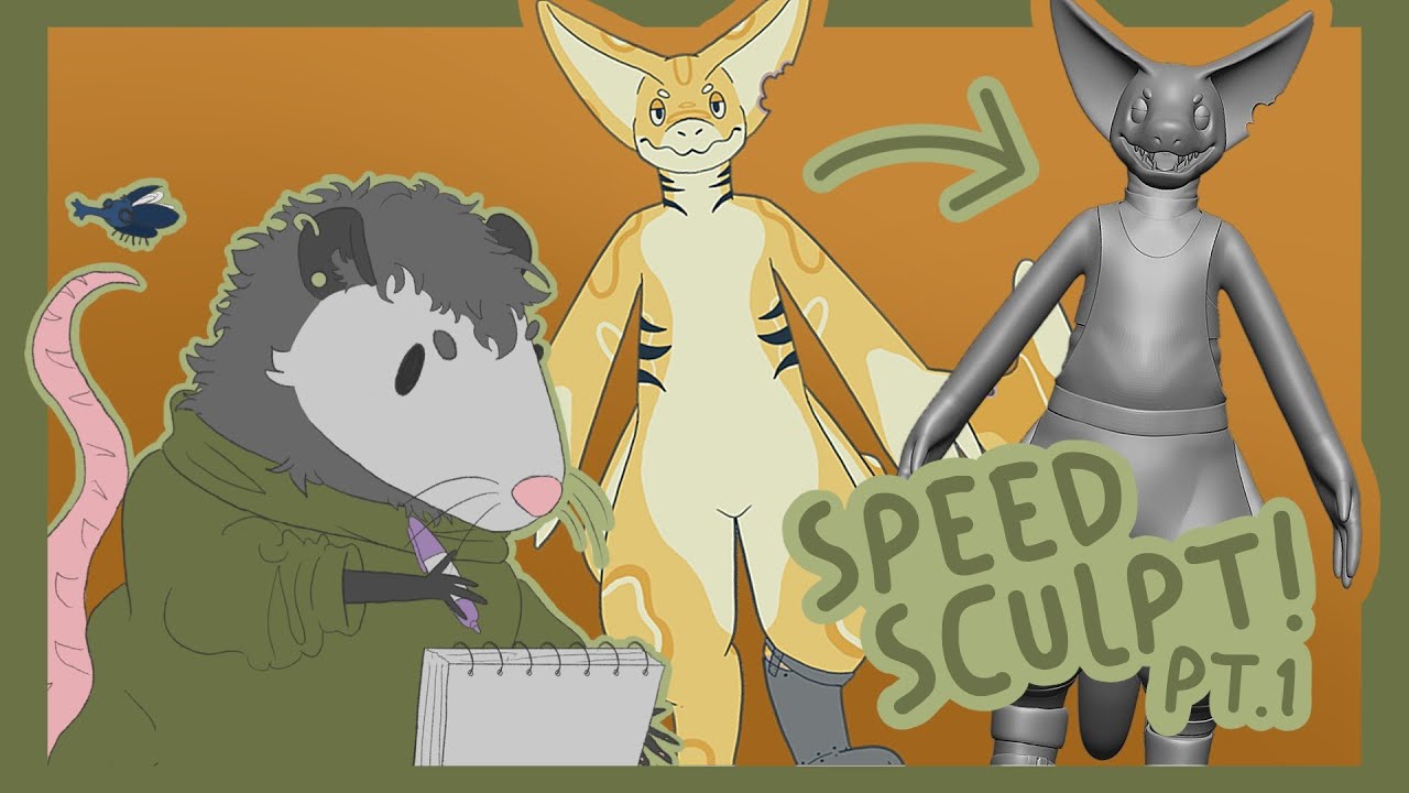 Character Speed Sculpt Maven | Pt.1 Blockout Clothes Details |