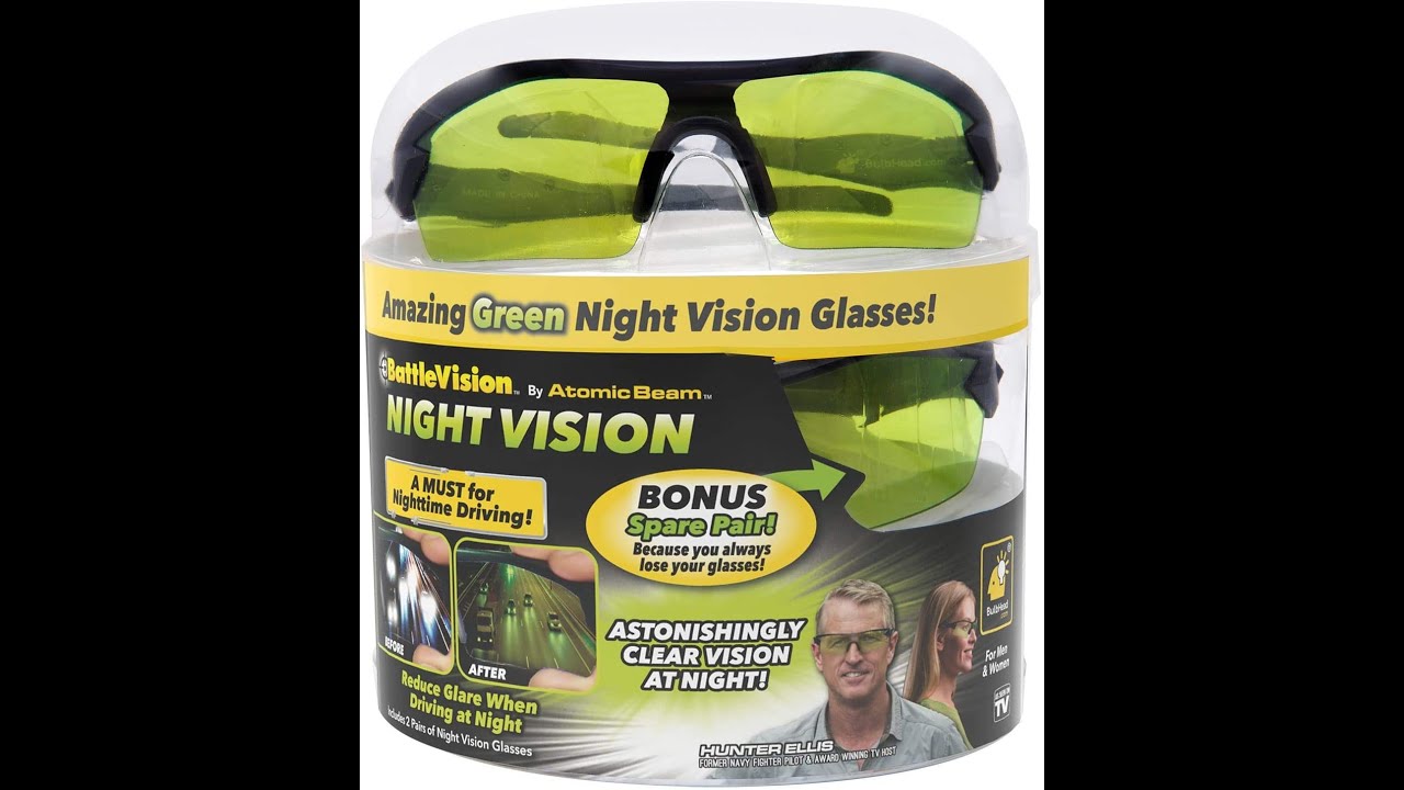 As Seen On TV Battle Vision Night Vision Glasses for Driving Buy Online  Link in Description 👇👇👇👇 