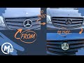 Mercedes Sprinter Mod: Customize Vinyl & Wire LED STAR on Mercedes Sprinter