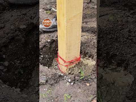 Never Moves! Fence Post and Barbed Wire Hack!