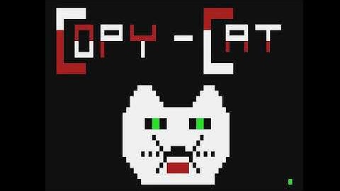 Copy Cat - (198x) - APF Imag Machine - gameplay