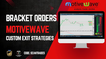 MotiveWave custom exit strategies | how to setup bracket orders