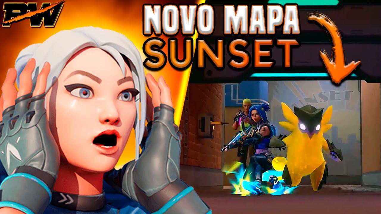 SUNSET  Primeiras IMAGENS, GAMEPLAY & CINEMÁTICA do Novo MAPA de VALORANT  