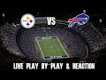 Steelers vs Bills Live Play by Play & Reaction