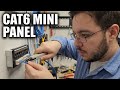 Proper Cat6 Termination Technique for Mini Patch Panels