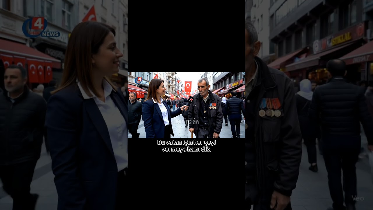 Bu vatan kolay kazanılmadı🇹🇷 veo3 #yapayzeka #veo #veo3 #vatan #gazi #şehit #tsk #sokakröportajı #tt