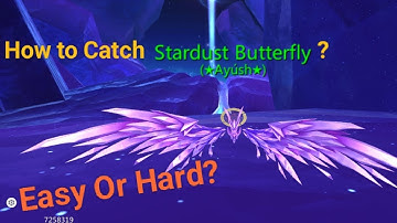 How to catch Stardust Butterfly 🦋 ? || Very Easy ||  Utopia Origin || •A•V• Gaming ||
