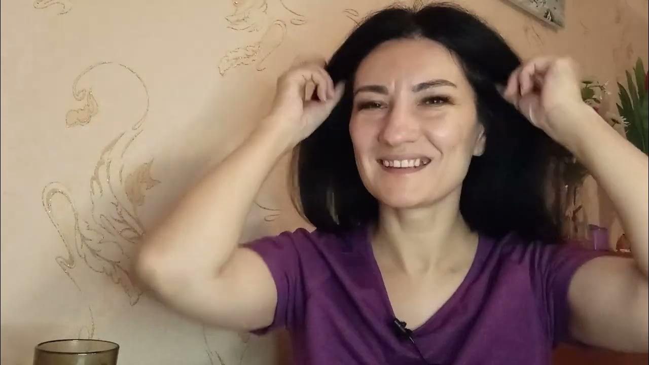 Vlog я мою голову. Sabrina vaz. Прически стайлером. Уроки стрижки женские. Видео волосы с разговором.
