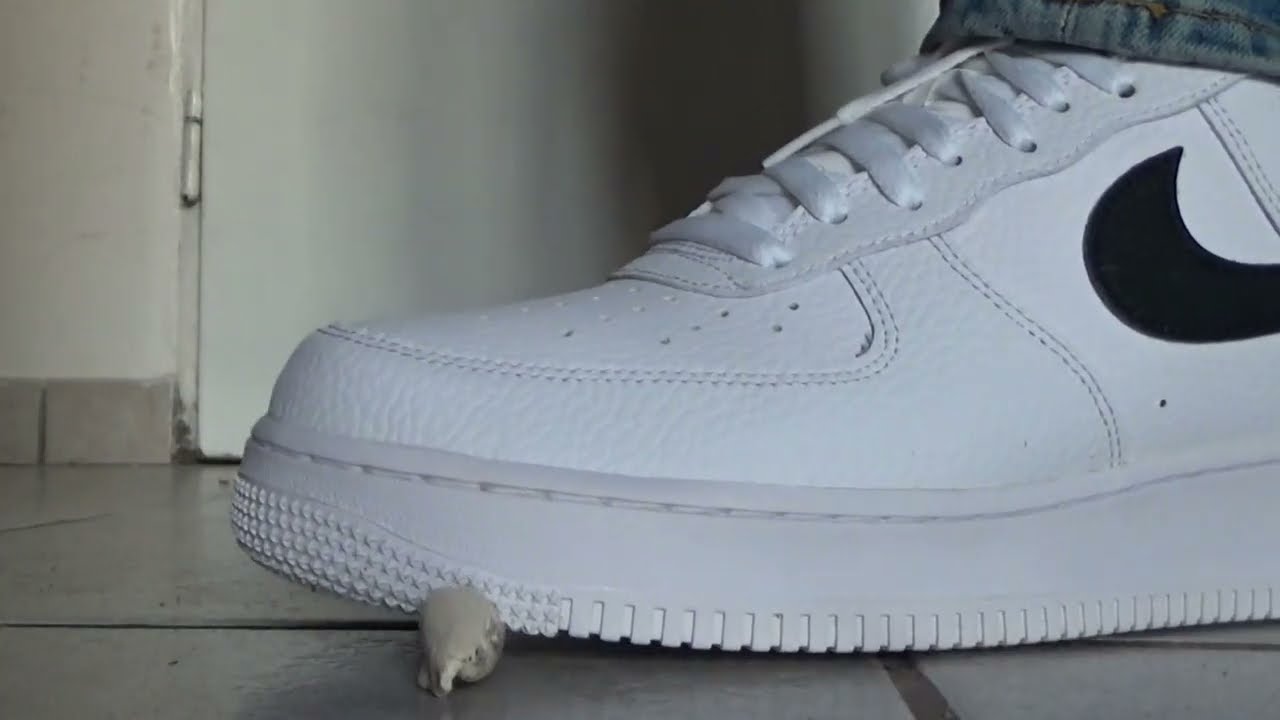 Nike Air Force 1 stomp chewing gum