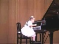 Aimi Kobayashi 4 years old plays Clementi Sonatina op  36   YouTube の動画、YouTube動画。