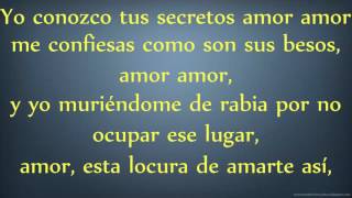 Video thumbnail of "Los Ángeles de Charly- Amor de novela(letra)"