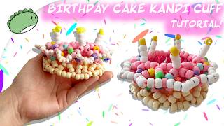 Birthday Cake Kandi Cuff Tutorial!