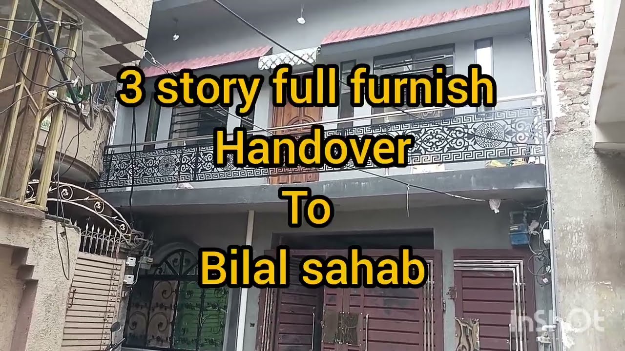 3 Story House Full furnish