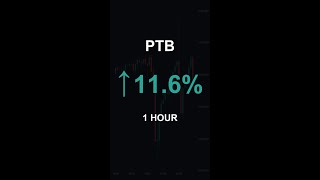 PTB is up 11.6% in 1 hour!⚡March 28, 2026 | #crypto #altcoins #shorts