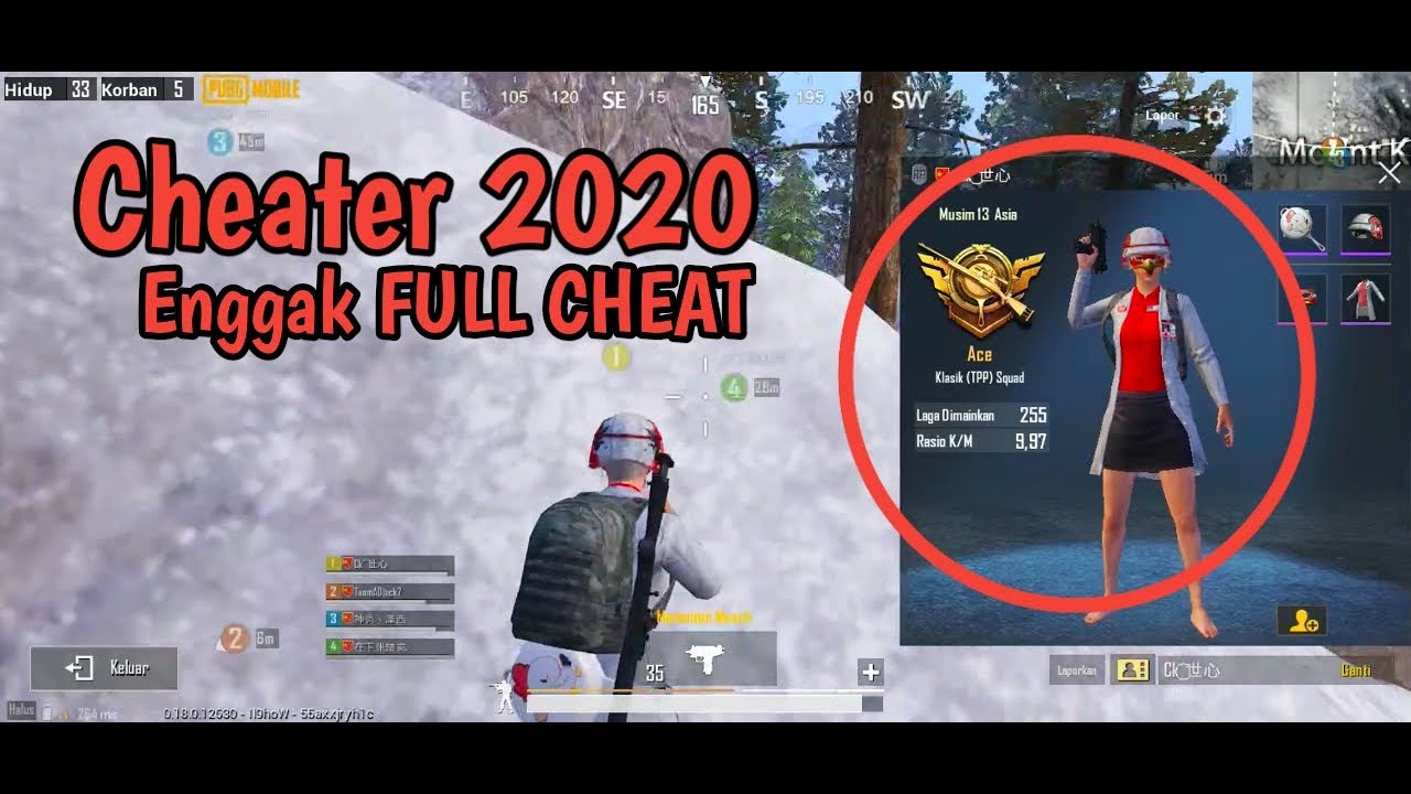 Cheater terbaru 2020 - PUBG Mobile Indonesia - YouTube