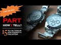 Fake Daytona Part 2: 15 Tell-tale signs of a fake Rolex Daytona.