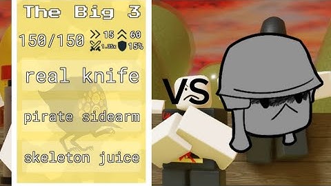 The Big 3 vs uncertified army [item asylum]