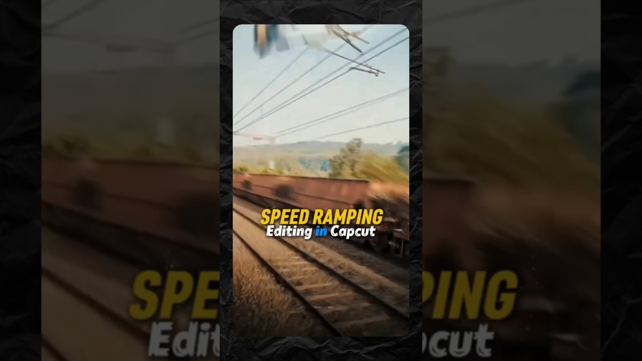 CapCut Speed Ramping Tutorial | Smooth Speed Ramp Reel Editing ✨