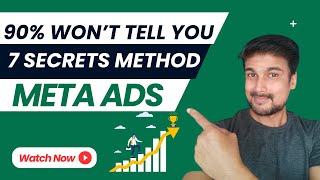 Meta Ads | 90% Of Facebook Ad Guru’s Won’t tell You This Secret Method