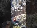 AUTORRESCATE EN PUENTE DE CABLE  #rescue  #víasferratas  #ferratas  #rescate  #cordesaventura