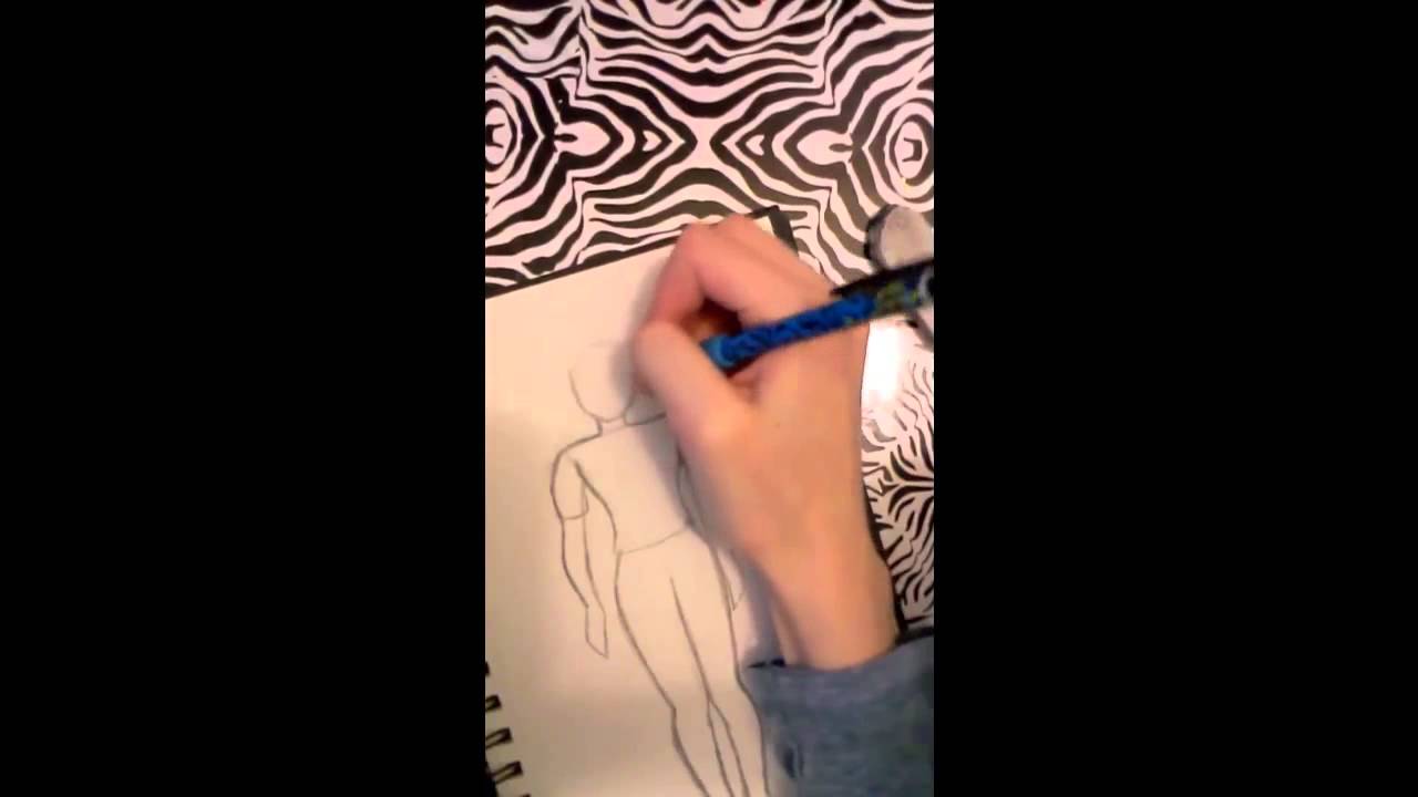 How To Use Guidelines In Drawing KKTutorial: How to Draw People using Guidelines! - YouTube