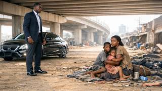 Billionaire Followed His Maid — And Found Her Living Under a Bridge With Her Children...