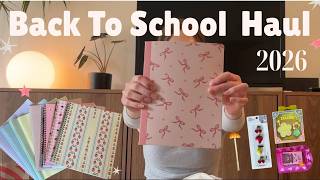 2026 Back to School Supplies Haul 🎀 | Shopping for a Foster Child