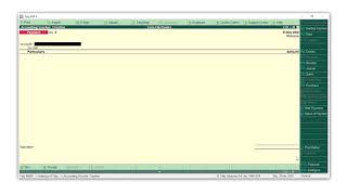 How to record payments and receipts in Tally ERP 9 screenshot 2