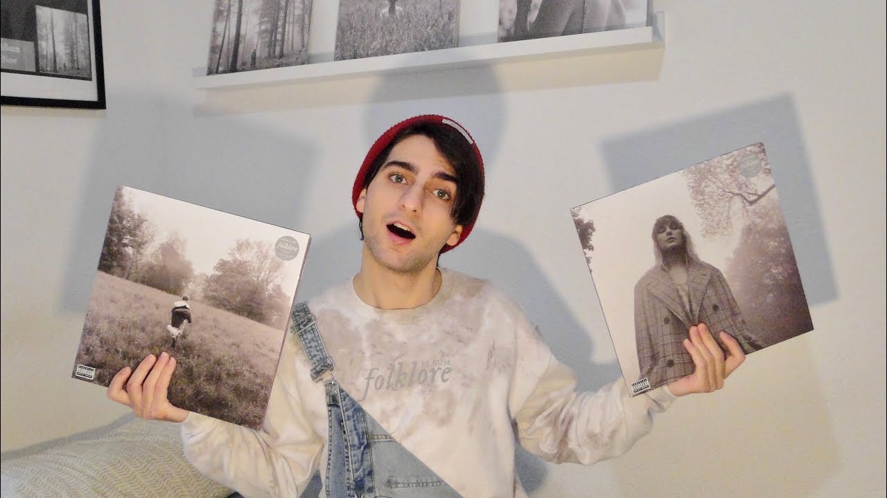 taylor swift - folklore (vinyl unboxing)