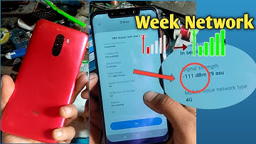 Network पूरे नही आ रहे किया करें ? All Mobile Week Network Problem Fix | Poco F1 Network Solution