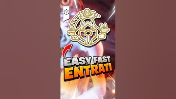 How Easy & Fast Entrati Standing 😁✌ #tennocreate #warframe