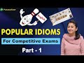 Important idioms in english  all competitive exams  english aptitude  panaceatutor