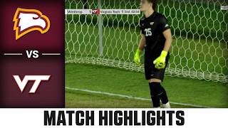 Virginia Tech vs. Winthrop Match Highlights | 2026 ACC Men's Soccer