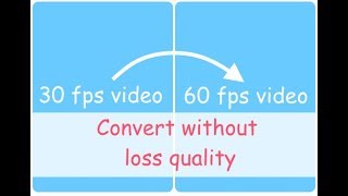 Конвертируем видео с 30 fps в 60 fps (используя Hybrid InterFrame)